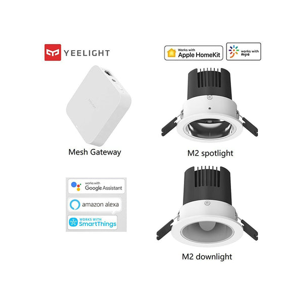Yeelight Mesh Downlight M2 &  Mesh Spotlight M2 & Mesh Gateway