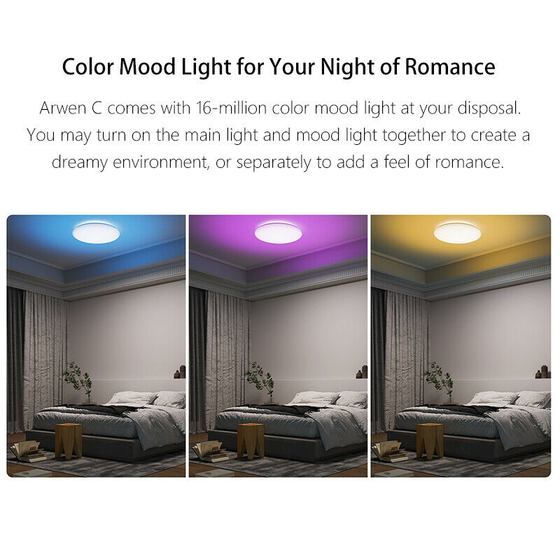 Xiaomi yeelight arwen on sale ceiling light 550c